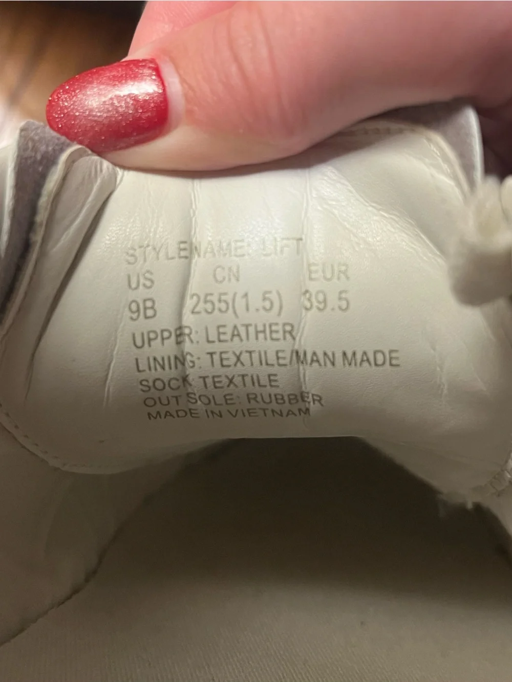 kate spade Lift White Leather Lace-Up Sneakers with Gold Heel Tab